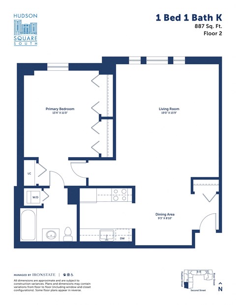 this floor plan is an approximation of a 1 bed 1 bath floor plan